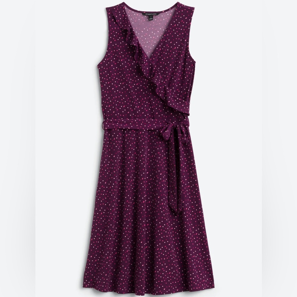 41 HAWTHORN
Carley Ruffle Detail Wrap Dress